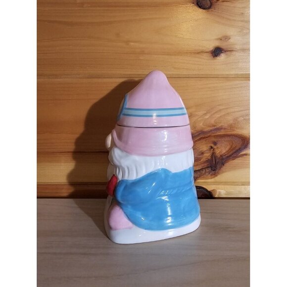 New Martha Stewart Gnome Snow Day Snowboarding 2 Wick Candle Jar Winter - Picture 7 of 12